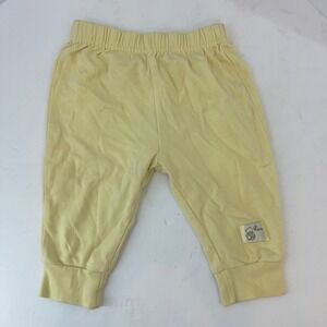 VTG McBaby Yellow Bear Bee‎ Bzzz Baby Pants 6 9 Months Cotton
